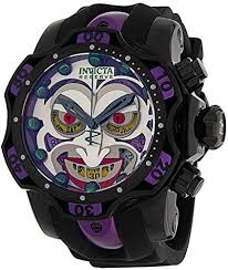 Head to invicta's watch warranty faqs for more information. Amazon Com Invicta 33813 Dc Comics Joker Venom Limited Edition Black Steel Men S Watch Watches