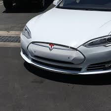 Recharging is quick via one of tesla's superchargers, which are located across the country. Carbon Fiber White Wrapped Nosecone