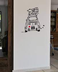 mel et kio studio le predeau sticker dessin stickettes c sticker mural voiture le pre d eau titine stickers 46x45cm stickers muraux deco stickers