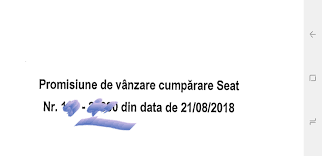 Text of model promisiune vanzare cumparare. Renuntare Comanda Masina Noua Legislatie Asigurari Vwforum Ro