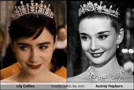 Lily Collins Totally Looks Like Audrey Hepburn I Just Love This Look Alike 3 Lily Collins Audrey Hepburn Lily Collins Beauty