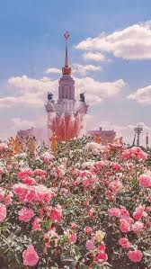 Flowers Castle Wallpaper Aesthetic Pastel Wallpaper Pink Flowers Wallpaper Aesthetic Pictures