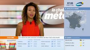 Helene Serignac Sur La Chaine Meteo 22 07 2019 Youtube