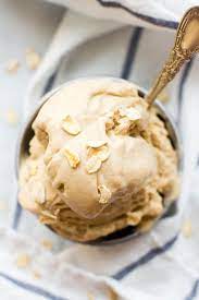 I live in arizona, where temperatures can reach 120 degrees in worst of the summer months, and it feels like it's time to make ice cream every day here! Vanilla Oatmeal Ice Cream Vegan Sugar Free Low Fat