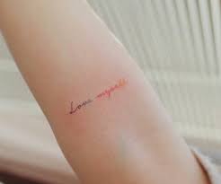 Check spelling or type a new query. Tiny Tattoos Love Yourself And Girly Image 6855181 On Favim Com