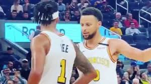 She's been dating former louisville star damion lee for a while and the couple. Video Ayesha Curry S Commentary Of Steph Curry Interacting Mid Game With Damion Lee Is Gold