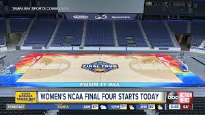 1 seed virginia and no. 2019 Ncaa Women S Final Four Tampa Bay Everything You Need To Know