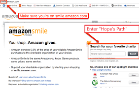 Heard about amazon smile but not sure what it is? Learn More About Amazonsmile Hope S Path
