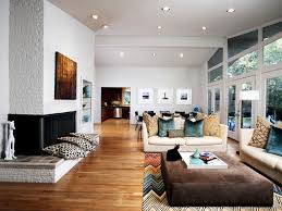 Now, let us take a look at some dining areas that reflect a natural a blue dining room that really has that modern look and natural feel in one in its addition of plants in the area. Midcentury Modern Living Room And Dining Room Combo With High Ceiling Hgtv
