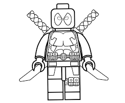 Enjoy our free coloring pages! Cool Lego Deadpool Coloring Page Free Printable Coloring Pages For Kids