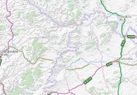 Presteigne is a town and community in radnorshire, powys, wales on the south bank of the river lugg. Michelin Presteigne Map Viamichelin