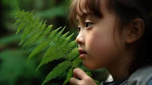Fern Long Leaf Kidney Green Plant Tropical Blade Background