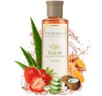 Herbal Shower Gel – Nourishing Herbal Body Wash for Skin Repair & Rejuvenation - Strawberry Shower Gel