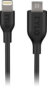 Best Buy Rylo 1 Lightning To Micro Usb Cable Black A0105