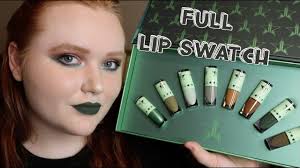JSC Mini Green Velour Liquid Lipstick Set // Lip Swatches