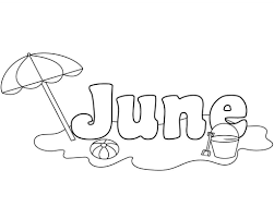 June Coloring Pages Best Coloring Pages For Kids Coloring Pages For Kids Summer Coloring Pages Beach Coloring Pages