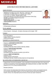Escolhendo as habilidades no currículo de jovem aprendiz. Gerador De Curriculum Vitae Online Com Foto 9 Modelos De Curriculo