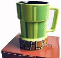 Amazon.com: EXIGENT Gamer Pipe Ceramic Coffee Tea Cup Mug Collectible 15 Oz  Ounces (Pipe) : Home & Kitchen