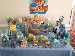 Noah S Ark Themed Candy Table Noahs Ark Baby Shower Noahs Ark Party Pastel Baby Shower