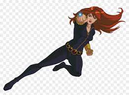 Agent and avenger black widow. Black Widow Clipart Marvel Wiki Black Widow Marvel Cartoon Hd Png Download 1265x843 16870 Pngfind