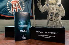 The game comes complete with the questions and rules for gameplay so you can play with friends and crown a winner. Answer The Internet