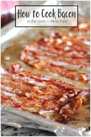 How To Cook Perfect Crispy Bacon In The Oven Pin Test Bacon In The Oven Recipes Food