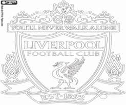 No players with surnames beginning with q. Liverpool Fc Shield Coloring Page Printable Game