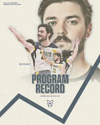 🙌 AND STAY OUT 🙌 Jacob Valeria set a Maranatha program record this season  with 35 career solo blocks! The big man finished his four-year career with  some impressive marks in the