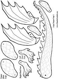 Is your child fascinated by chinese dragons? Dragon Template Coloring Home