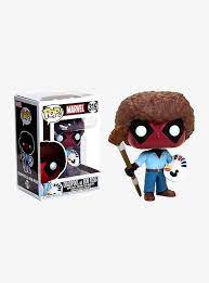 funko marvel pop deadpool as bob ross vinyl figure bob ross vinyl figures pop marvel