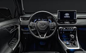 Edmunds also has toyota rav4 pricing the rav4 is a pleasant suv that rides smoothly, has a roomy interior that's easy to live with i love the color (silver) and all the bells and whistles. Download Wallpapers Toyota Rav4 Prime 2021 Inside View Rav4 Interior Front Panel New Rav4 Japanese Cars Toyota For Desktop Free Pictures For Desktop Free