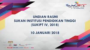 Terus dukung x1 dan nantikan debutnya pada 27 agustus 2019. Undian Rasmi Sukan Institusi Pendidikan Tinggi Sukipt Iv 2018 Ppt Download