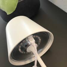 Led Akku Stehlampe Qutarg 120cm Dimmbar Ip54 Schwarz 81271