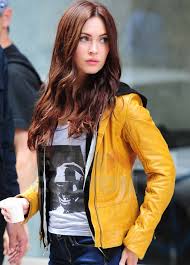 She has made multiple appearances in major film franchises, including most notably the tr. Megan Fox Ninja Turtles Yellow Jacket April Tmnt Jacket