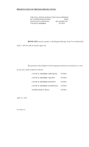 PRESENTATION OF PREFILED RESOLUTIONS: THE FOLLOWING RESOLUTION WAS OFFERED  BY SUPERVISOR FUDOLI, WHO MOVED ITS ADOPTION,
