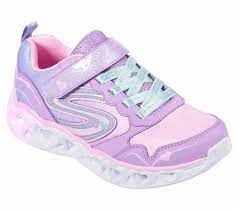 Zahlung auf rechnung schnelle lieferung top. Skechers Madchen Farbenfrohe Und Leuchtende Schuhe Fur Schule Freizeit Und Sport