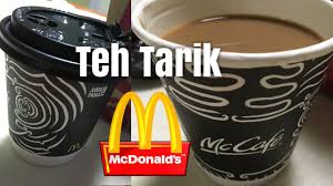 I order 1 mangga susu , after i got it i remove the ice , and only quatre cup? Teh Tarik Menu Found In Mcdonald S Malaysia Youtube