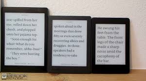 Ebook Reader Screen Size Comparison Youtube