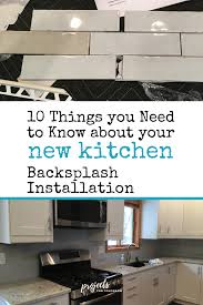Intricate or complex patterns require a lot of planning and labor, which can easily drive costs up. 10 Things You Need To Know About Your New Kitchen Backsplash Installation Kitchen Design Diy New Kitchen Kitchen Backsplash