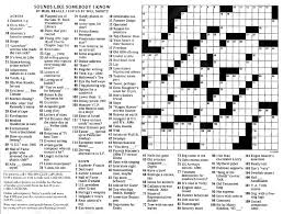 They're equally good for kids learning how to spell, for adults wanting to stimulate their mind, or for senior citizens looking to keep their minds sharp. Skatt Utleie La Times Sunday Crossword Printable
