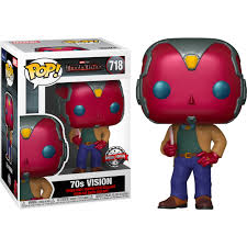 Funko Pop Wandavision 70s Vision 718 The Amazing Collectables
