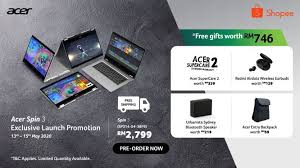 More than 45 acer swift 3 at pleasant prices up to 18 usd fast and free worldwide shipping! Acer Spin 3 And Swift 3 Malaysia Everything You Need To Know