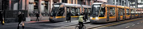 Red line services operating normally. Luas Home