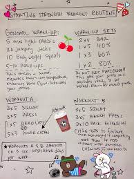 Starting Strength Routine Core Pyramid On Off Days I Made