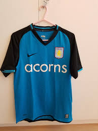 Places birmingham, united kingdom community organisationsports club aston villa history. Nike Aston Villa 08 09 Away Kit Grailed