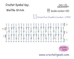 crochet stitches chart mincifine fr