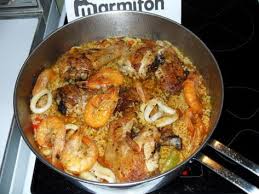 Paella Peu Couteuse Et Tres Bonne Recette Recettes De Cuisine Cuisine Paella Recette