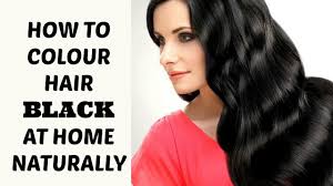 Whether you've decided to try black hair and just didn't like it, or your hair is naturally he used loreal blond to wash the black coloured from my already dyed hair. How To Colour Hair Black At Home Naturally Ramsha Sultan Youtube