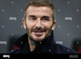 David beckham portrait hi-res stock photography and images