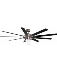Can T Miss Bargains On Harbor Breeze Slinger 72 In Brushed Nickel Downrod Mount Ceiling Fan With Light Kit And Remote 9 Blade Energy Star